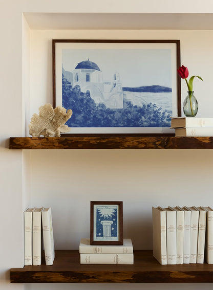 Postcard from Santorini, Poster